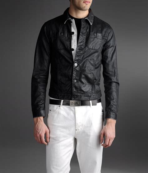 cheap armani jeans jackets|emporio armani men's jacket.